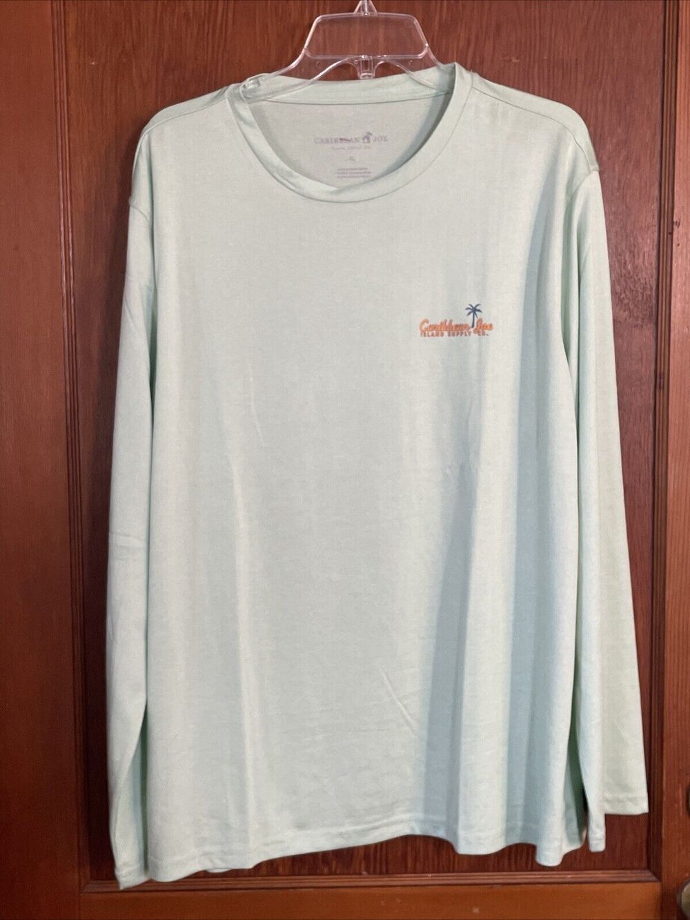 Caribbean Joe Breeze Tech Long Sleeve T Shirt XL - Picture 4 of 6